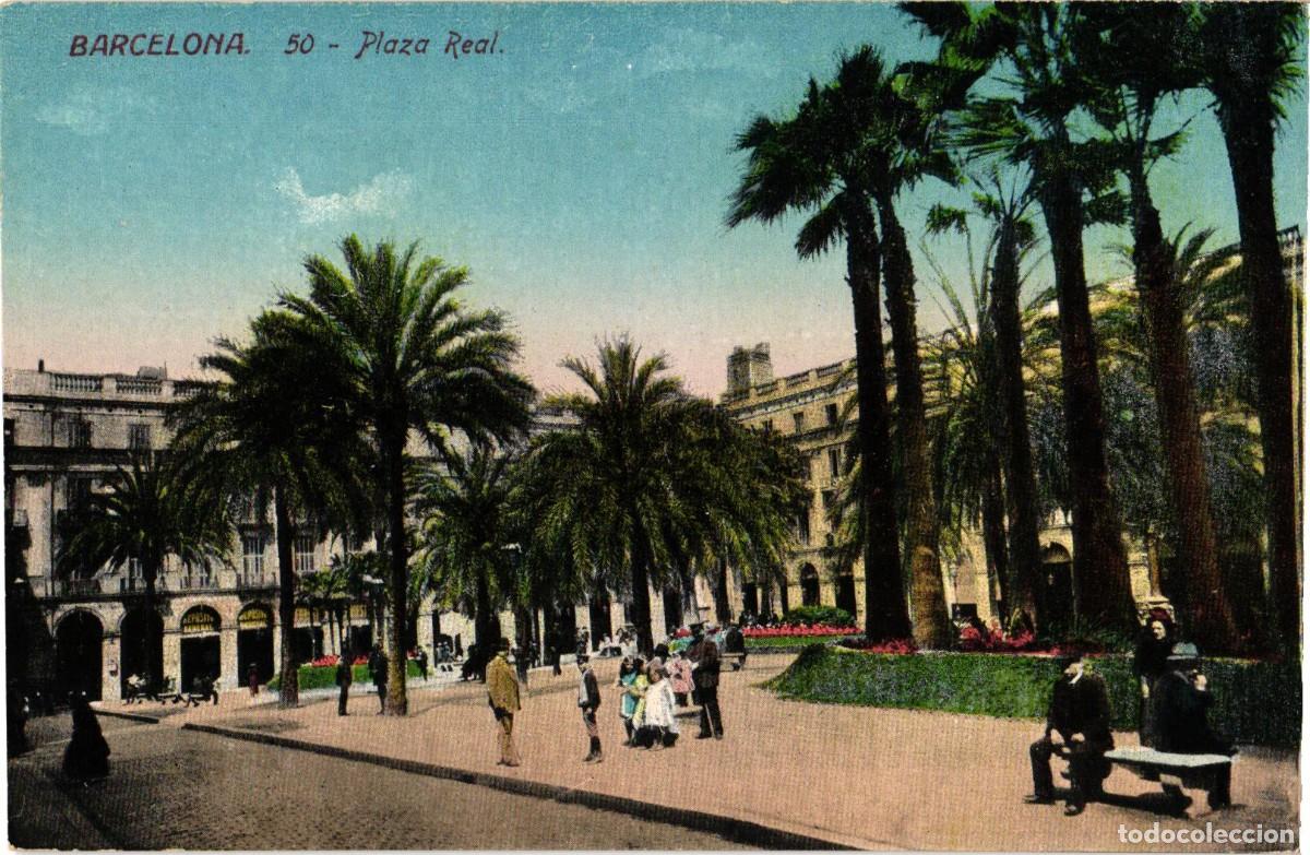Postales: Barcelona - 50 Plaza Real - Jorge Venini