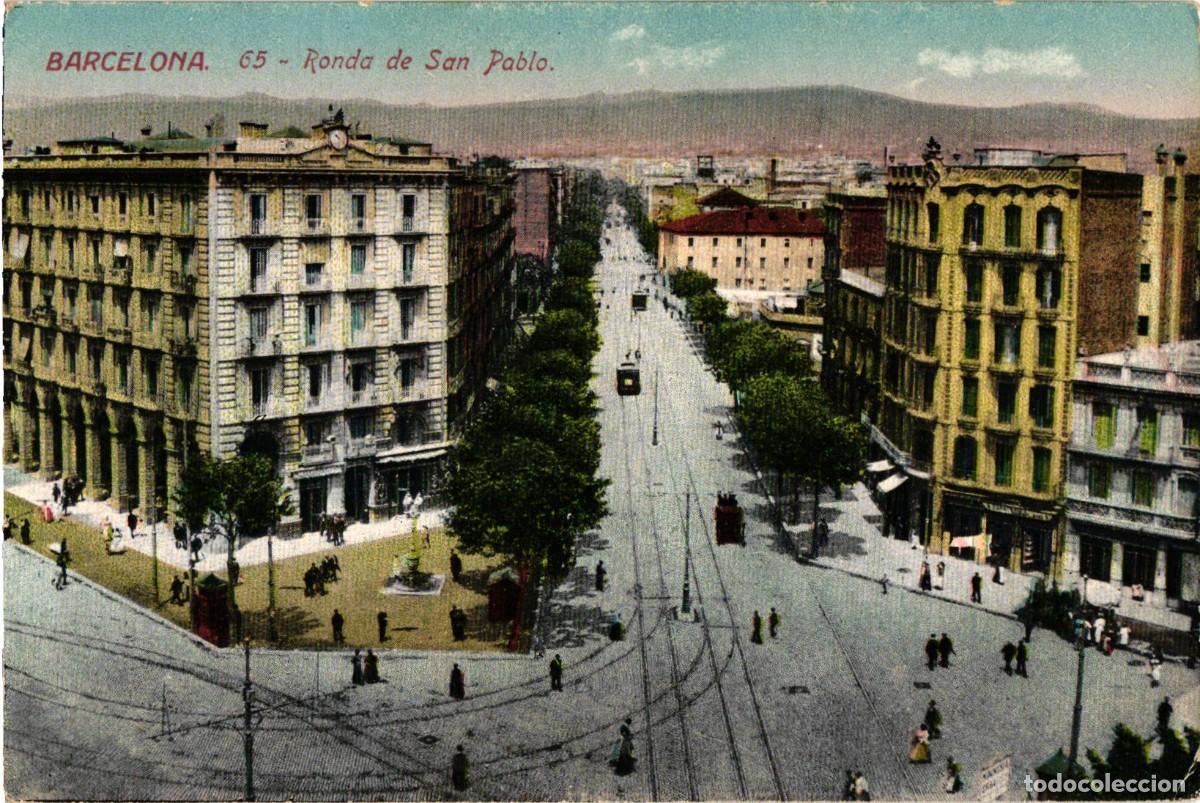 Postales: Barcelona - 65 Ronda de San Pablo - Jorge Venini