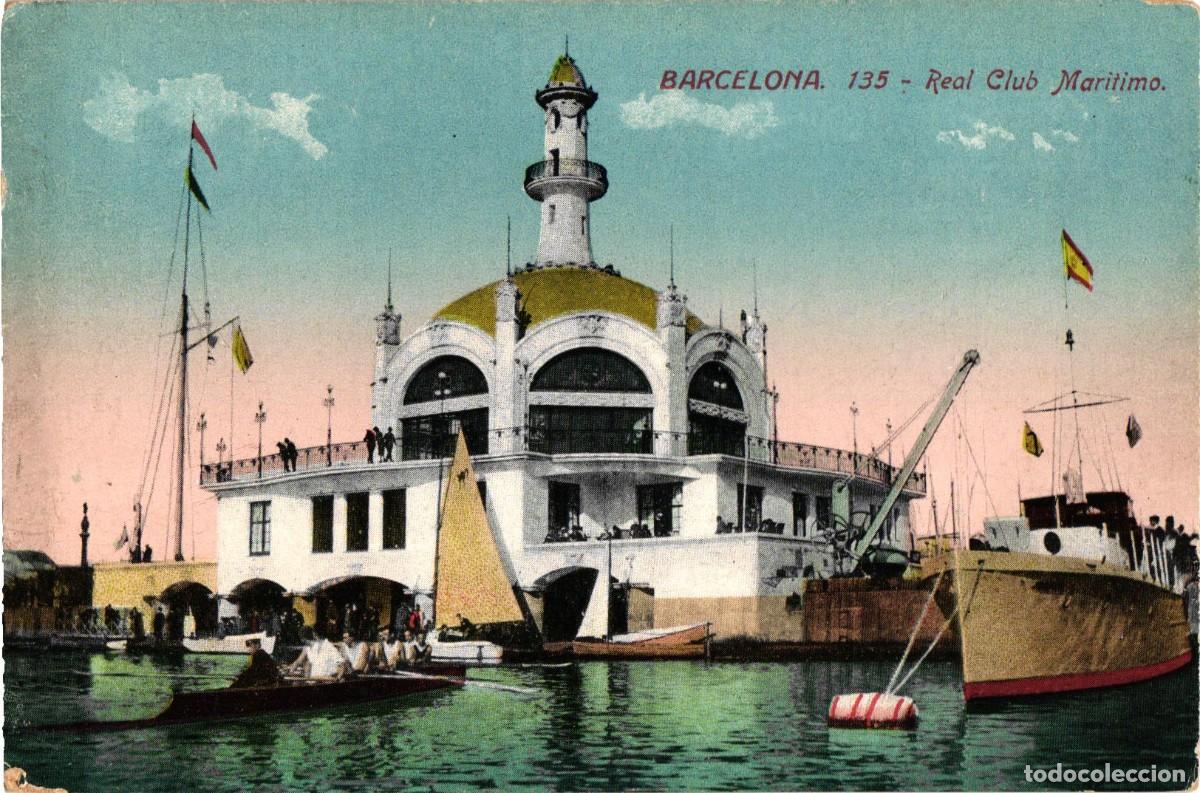 Postales: Barcelona - 135 Real Club Maritimo - Jorge Venini