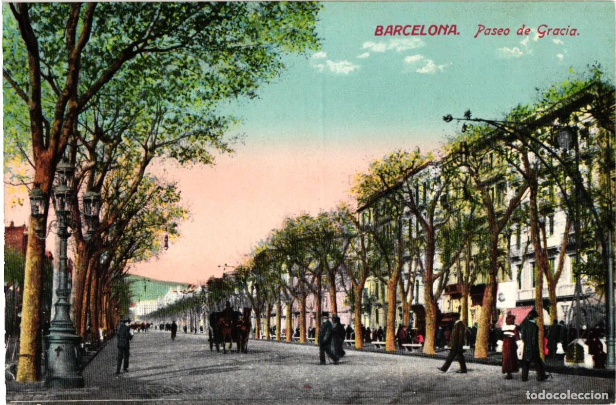 Postales: Barcelona - Paseo de Gracia - Jorge Venini