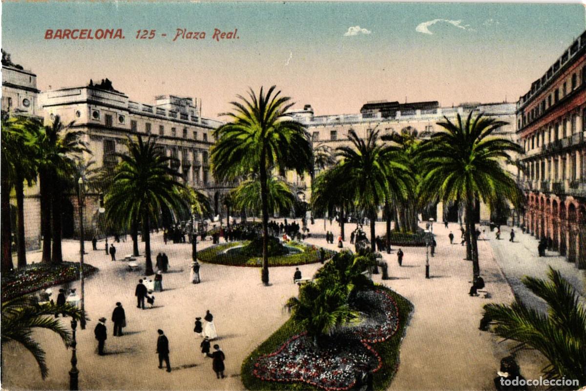 Postales: Barcelona - 125 Plaza Real - Jorge Venini