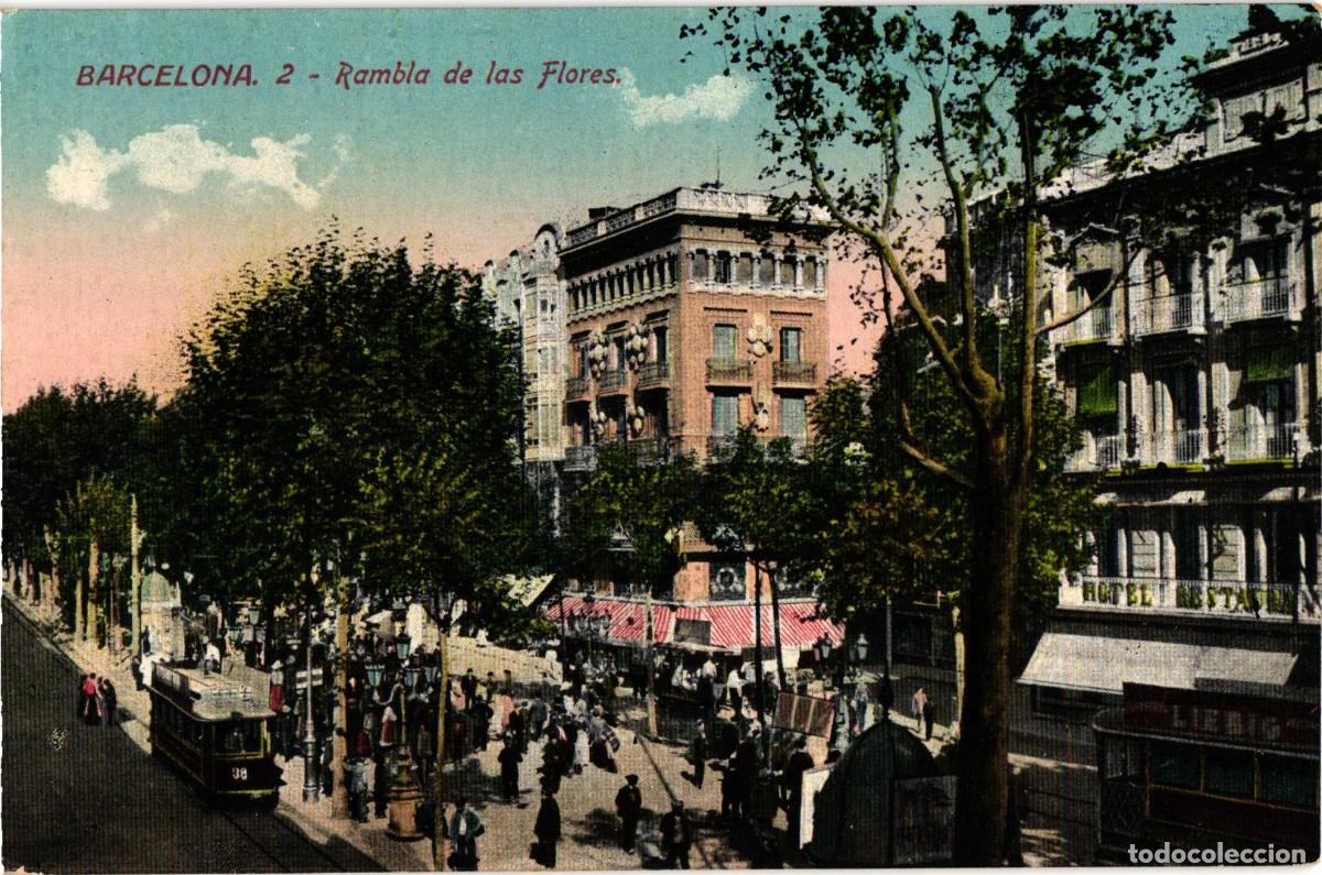 Postales: Barcelona - 2 Rambla de las Flores - Jorge Venini