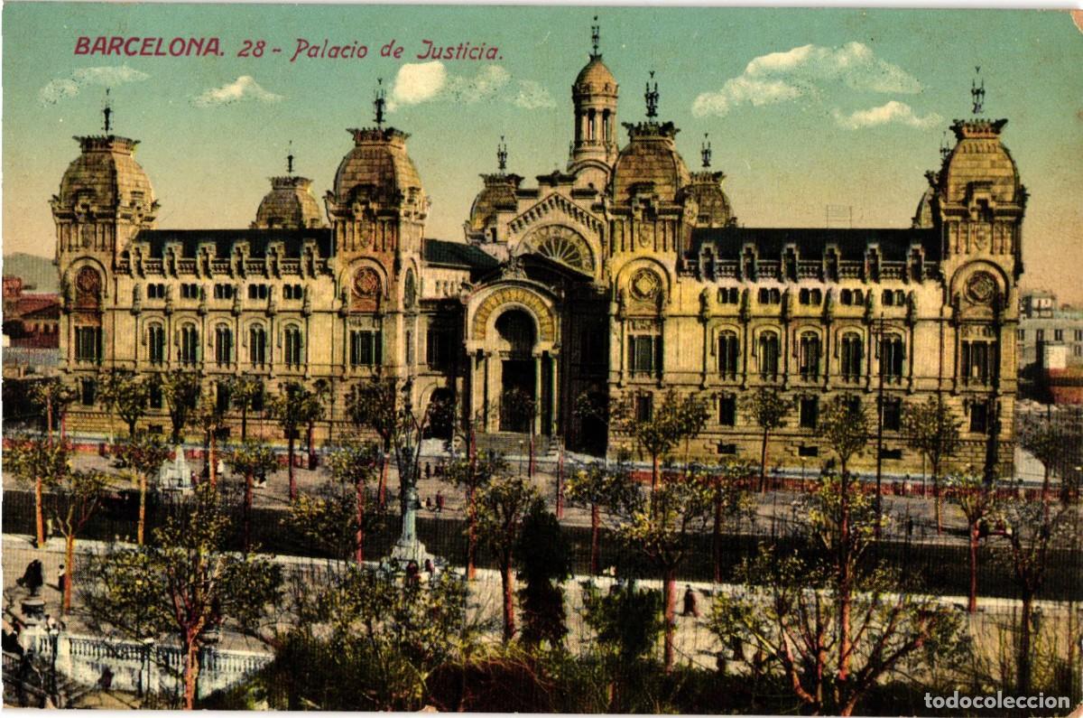 Postales: Barcelona - 28 Palacio de Justicia - Jorge Venini