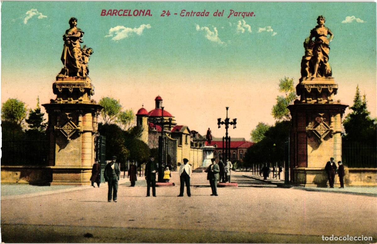 Postales: Barcelona - 24 Entrada del Parque - Jorge Venini