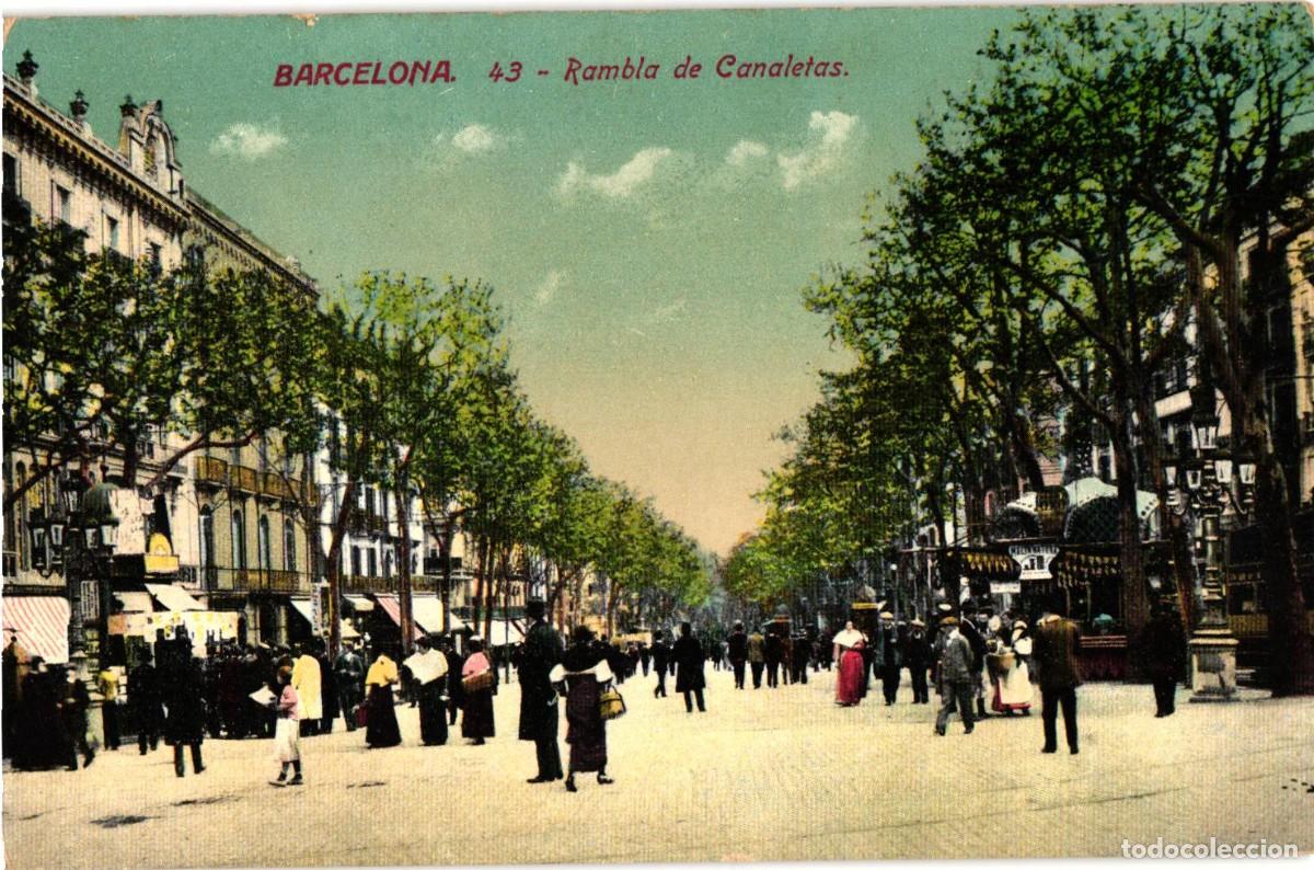 Postales: Barcelona - 43 Rambla de Canaletas - Jorge Venini