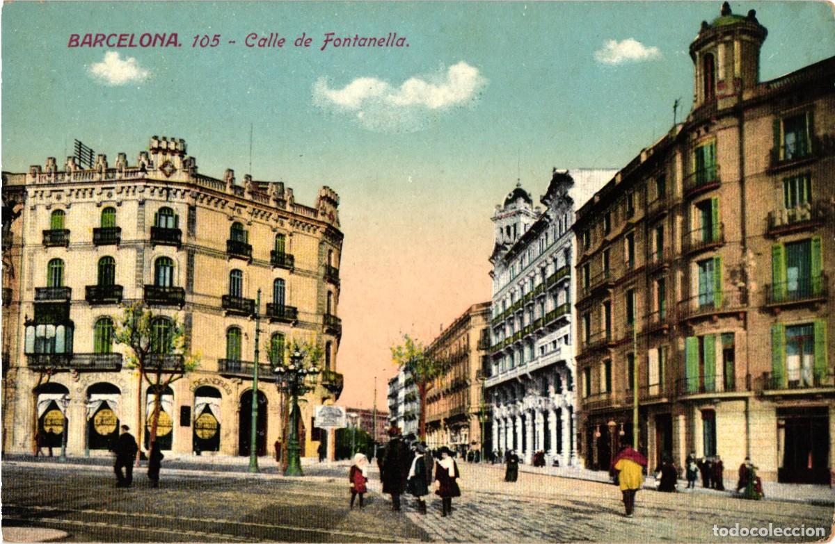Postales: Barcelona - 105 Calle de Fontanella - Jorge Venini