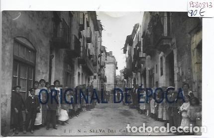 Postales: (PS-80813)POSTAL FOTOGRAFICA DE SELVA DEL CAMP-CARRER MAJOR.J.B.