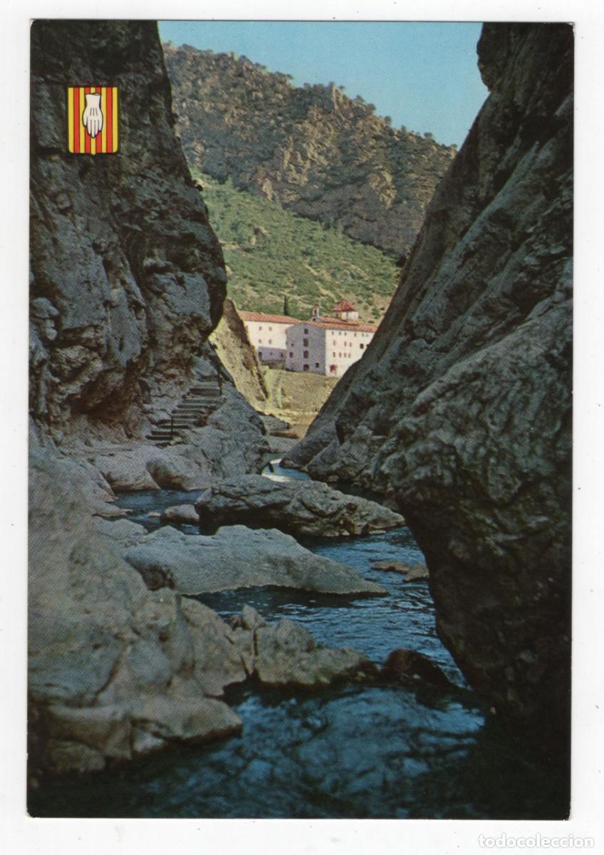 Postales: GANDESA ESTRETS DE DALT PATRONAT NOSTRA SE&Ntilde;ORA DE LA FONTCALDA SIN ESCRIBIR NUEVA VER DOS CARAS