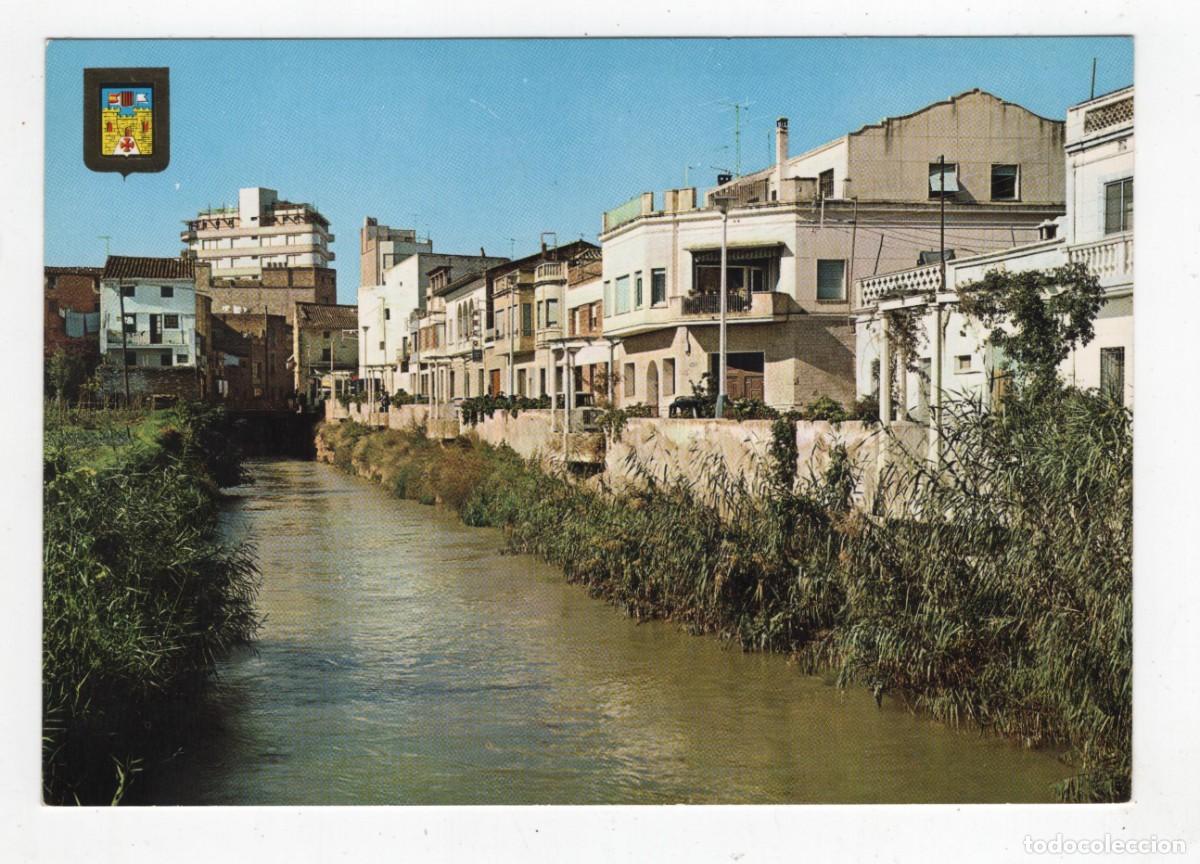 Postales: AMPOSTA (TARRAGONA) ELCANAL COMERCIAL ESCUDO DE ORO SIN ESCRIBIR VER DOS CARAS