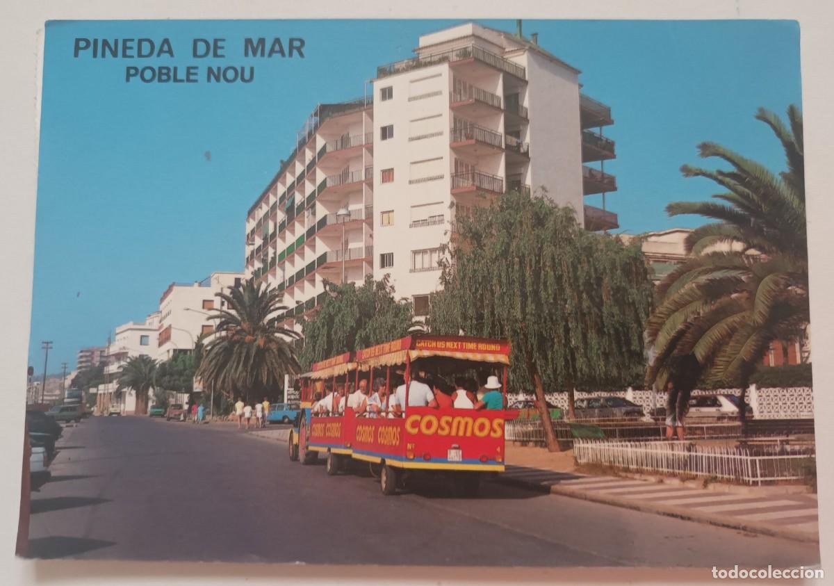 Postales: PINEDA DE MAR (BARCELONA). POBLE NOU (1987) - COSTA DOURADA. MARESME - FRANQUEO