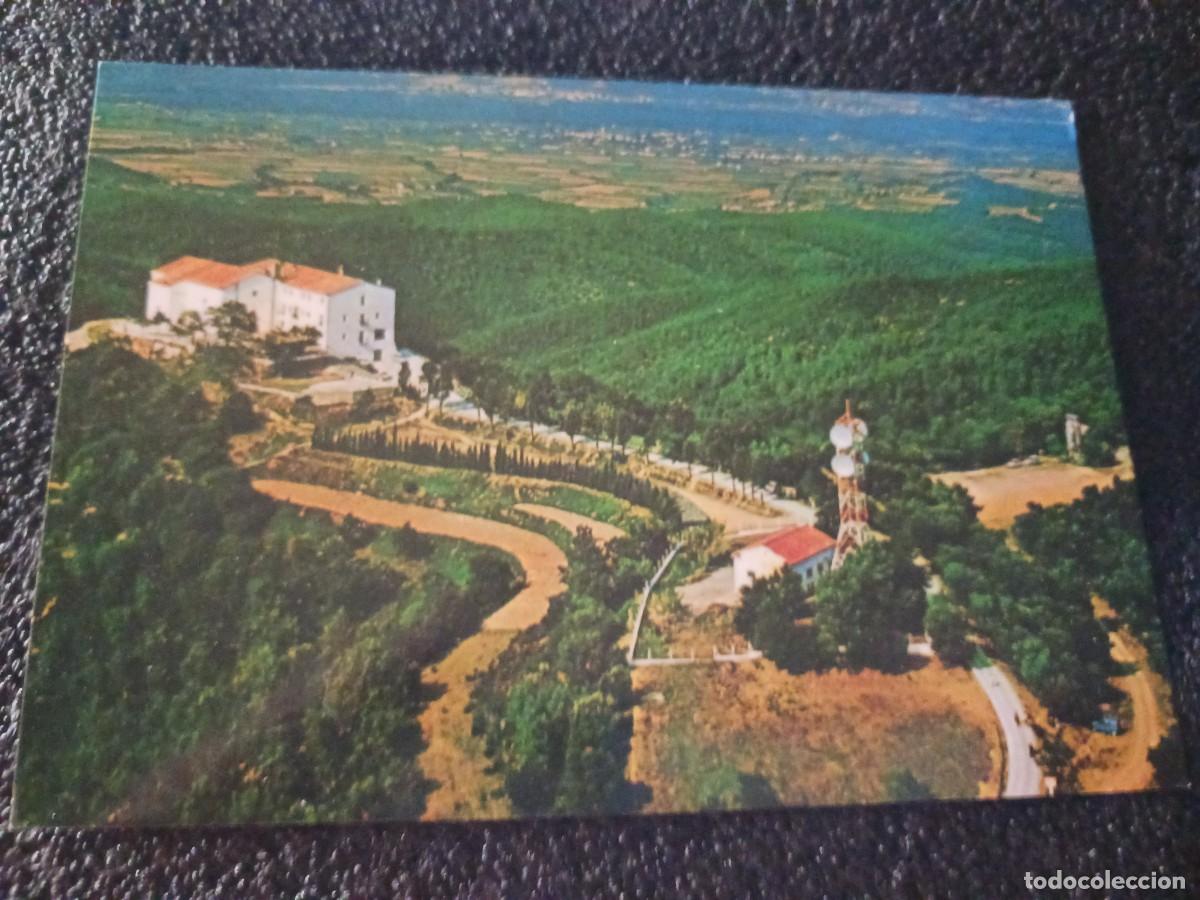 Postales: 1545 Santuari dels Angels, al fons la plana del girones Ex. del Santuario