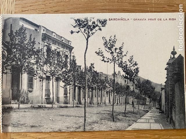 Postales: SARDA&Ntilde;OLA. GRANVIA PRAT DE LA RIBA. MAURI FOTOGRAFO. CERDANYOLA. POSTAL SIN CIRCULAR