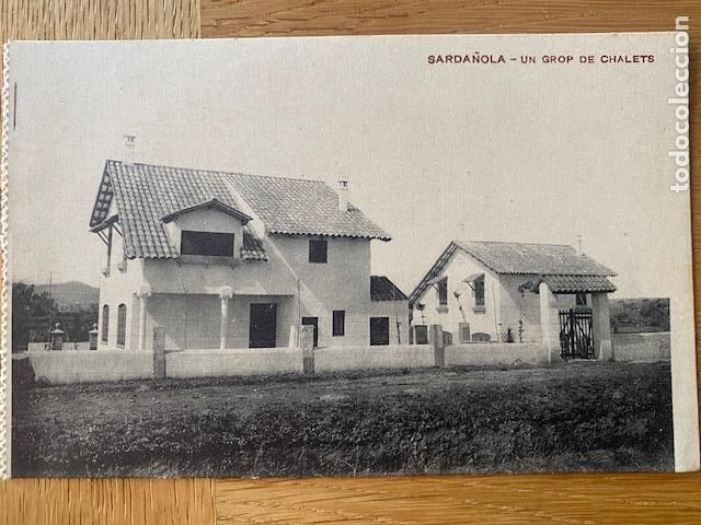 Postales: SARDA&Ntilde;OLA. UN GROP DE CHALETS. MAURI FOTOGRAFO. CERDANYOLA. POSTAL SIN CIRCULAR