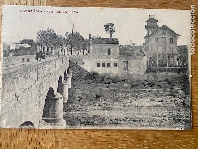 Postales: SARDA&Ntilde;OLA. PONT DE LA RIERA. MAURI FOTOGRAFO. CERDANYOLA. POSTAL SIN CIRCULAR