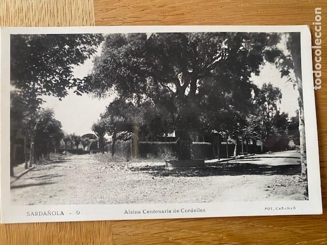 Postales: Sardanyola, N&ordm;9 , Alsina Centenaria de Cordellas. FOT. Cabanas. POSTAL SIN CIRCULAR