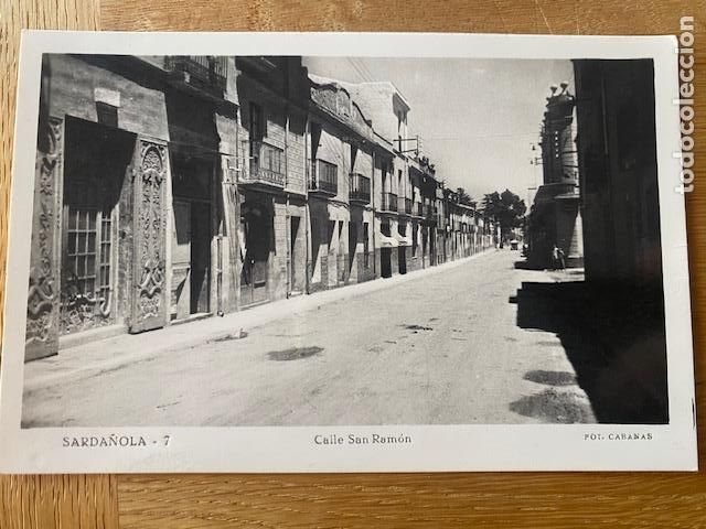 Postales: Sardanyola, N&ordm;7, Calle San Ramon. FOT. Cabanas. POSTAL SIN CIRCULAR