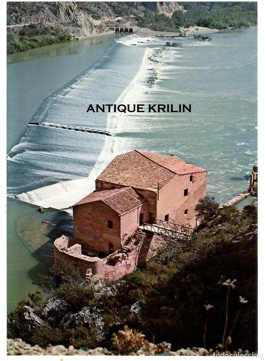 Postales: TARRAGONA / XERTA - CHERTA N&ordm; 14 AZUD RIO EBRO / FOTO DAUFI / SIN FRANQUEAR