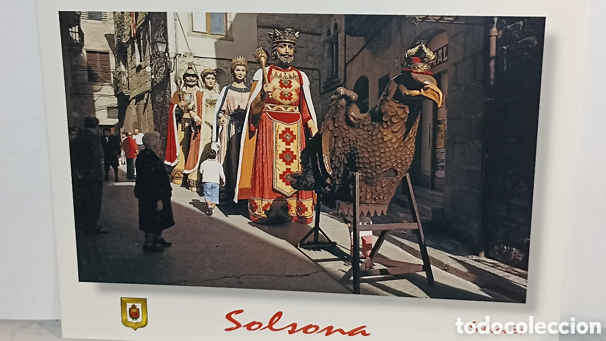 Postales: MINT 17/12 cm Solsona L&eacute;rida aliga y los gigantes