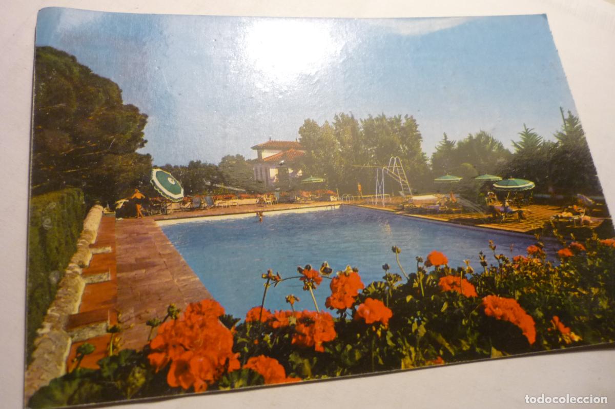 Postales: postal s,andres llavaneras piscina escrita cm