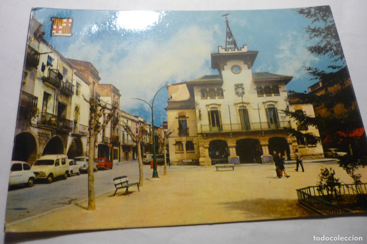 Postales: postal san celoni.-ayuntamiento circulada cm
