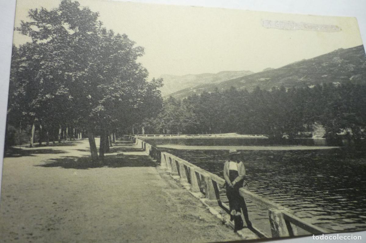 Postales: postal la granja,.paseo del mar cm