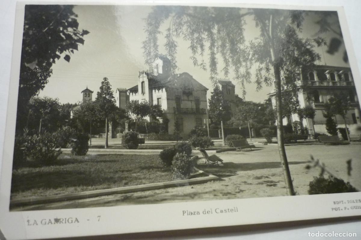Postales: postal la garriga,.pl castell.-circulada cm