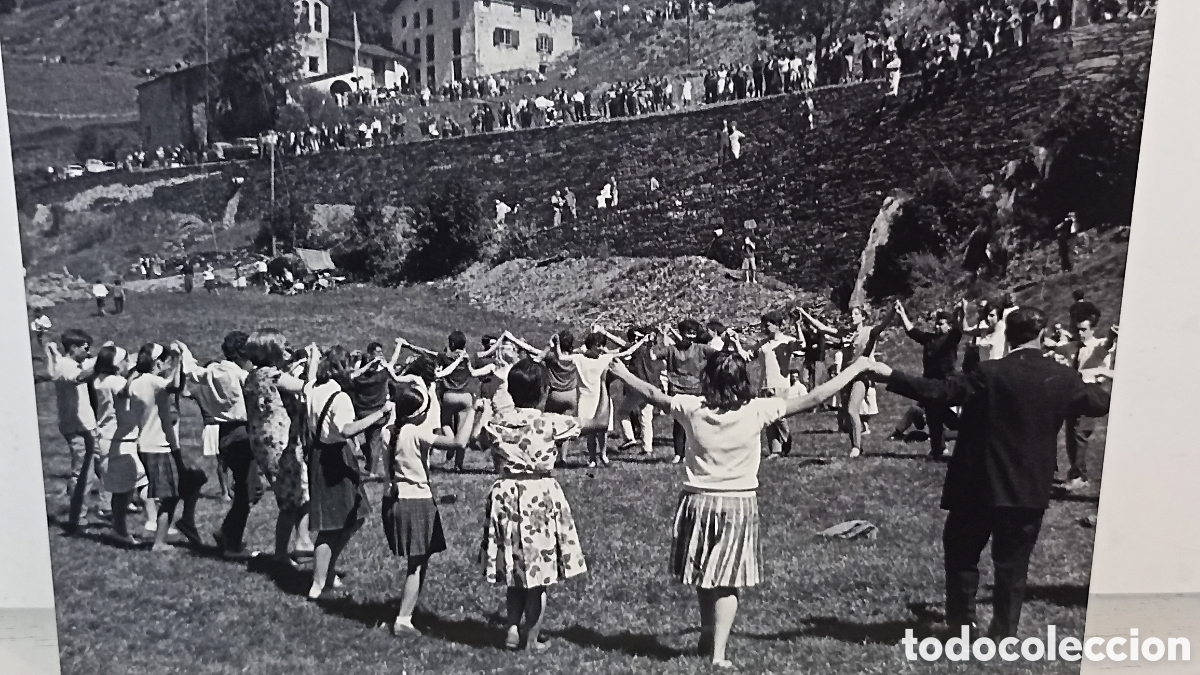 Postales: Sardana guiada nacional de Andorra santuario de Meritxell ocho de septiembre 1948