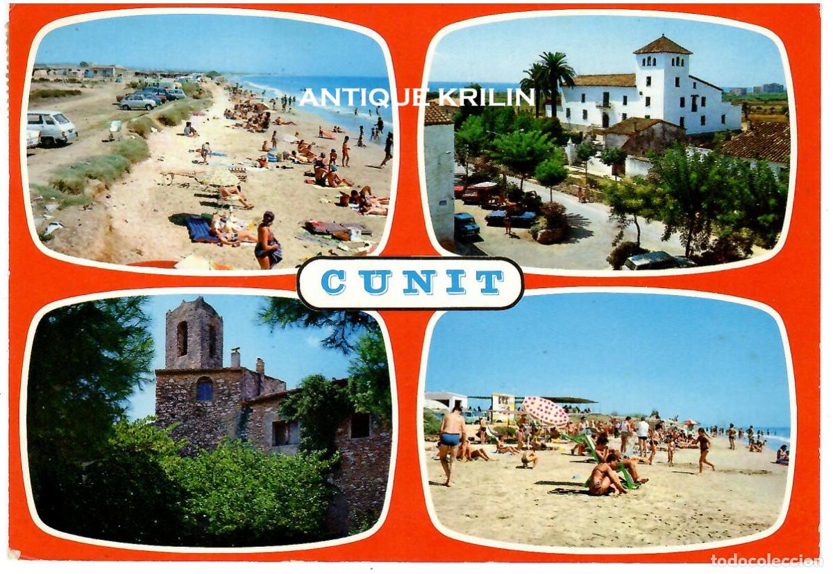 Postales: TARRAGONA / CUNIT N&ordm; 13 DIVERSOS ASPECTOS VILLA / EDICION RAYMOND / FRANQUEADA