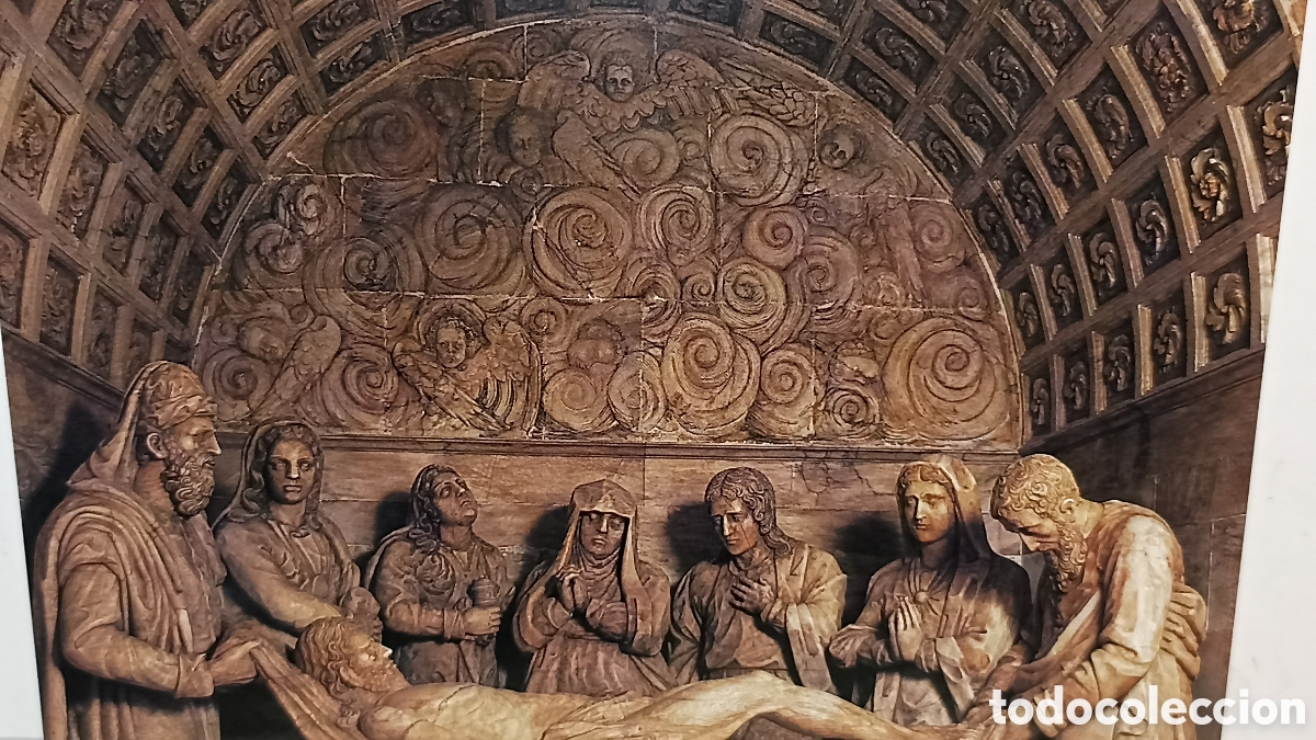 Postales: Mint abad&iacute;a de Poblet Sam sepulcra Andreu Ram&iacute;rez siglo XVI