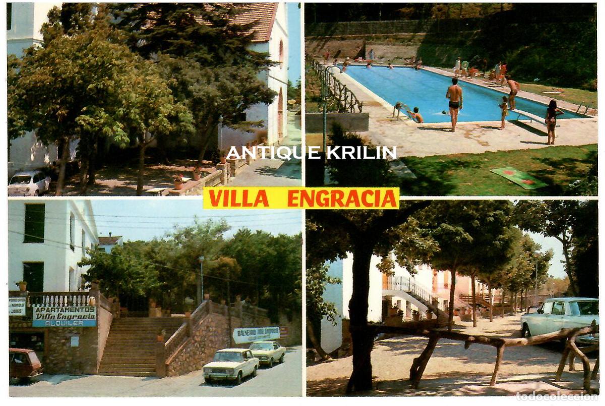 Postales: ESPLUGA DE FRANCOLI N&ordm; 6 BALNEARIO VILLA ENGRACIA / RAYMOND / SIN FRANQUEAR