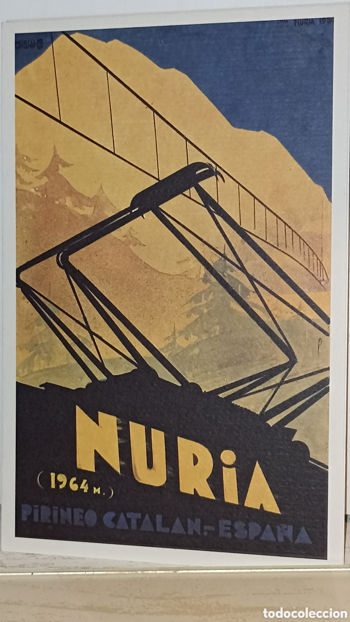Postales: Mint cartel a&ntilde;os treinta Nuria Pirineo catal&aacute;n