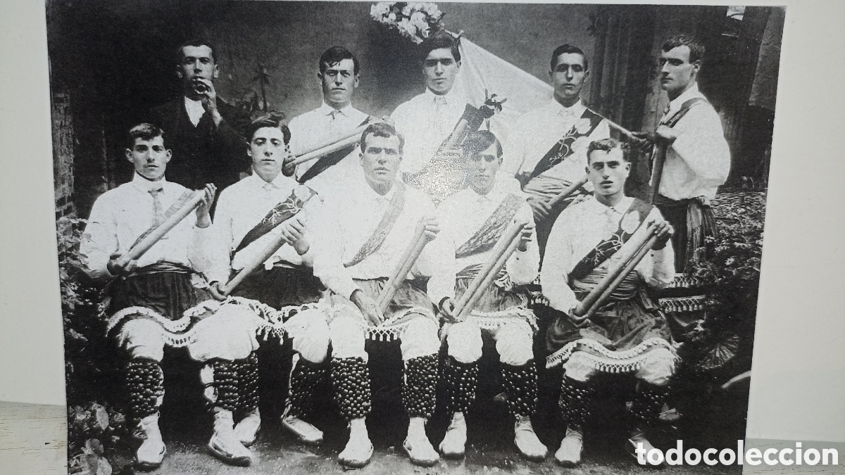 Postales: Precioso postal usado el baile de bastones es esparreguera mil novecientos nueve Josep Pidelaserra
