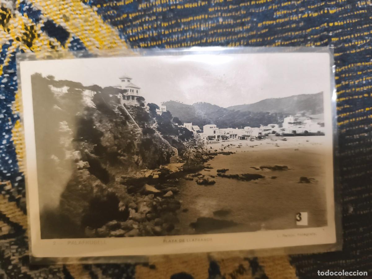 Postales: Playa de llafranc , costa brava