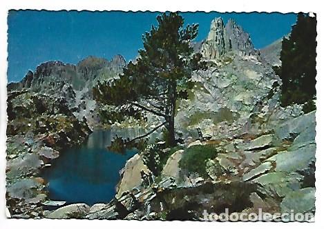 Postales: LAGO Y &rdquo; AGULLES D&acute;A&acute;MITJES &rdquo;.- VALLE DE SPOT.- LLEIDA