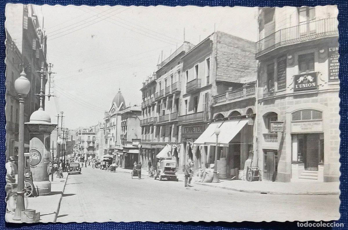 Postales: 9 MANRESA. AVENIDA DEL CAUDILLO. EDICIONES GARC&Iacute;A GARRABELLA