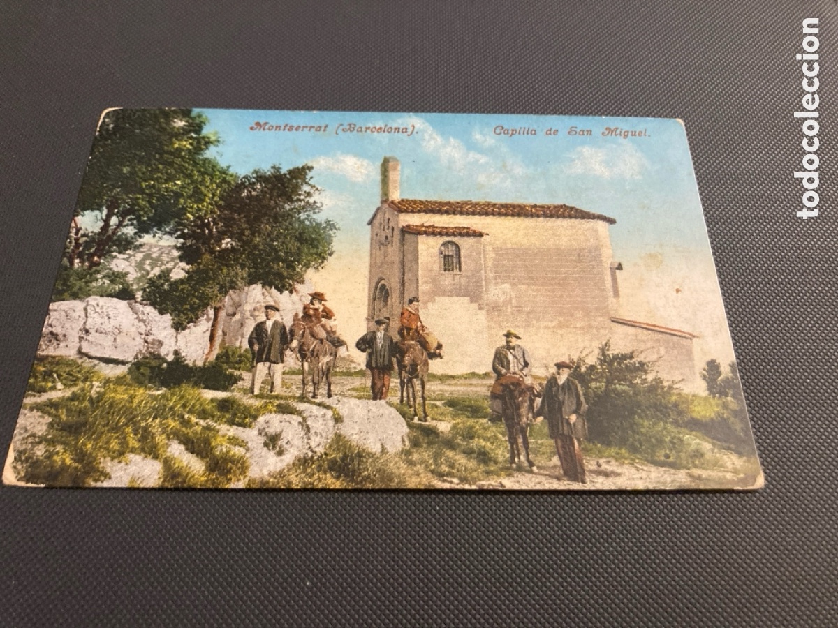 Postales: Montserrat capilla de Sant Miquel