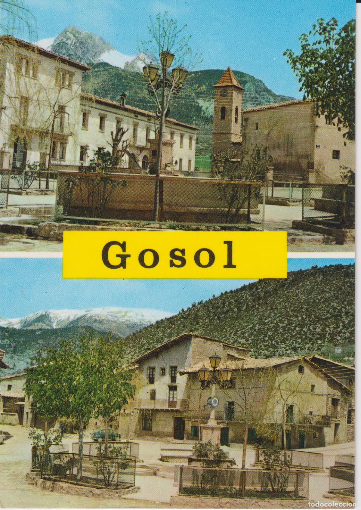 Postales: GOSOL (LLEIDA) PLAZA MAYOR &ndash; EDITA SAVIR &ndash; S/C