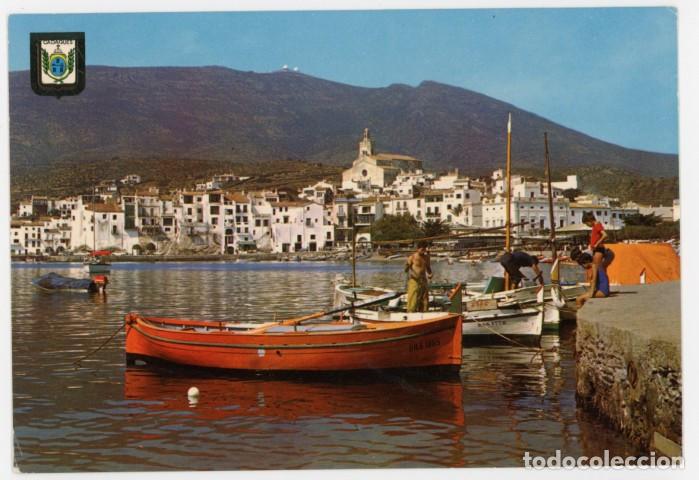 Cartes Postales: m12037 Cadaques Vista Parcial Playa 1967 Escudo De Oro N&ordm;3082 sc