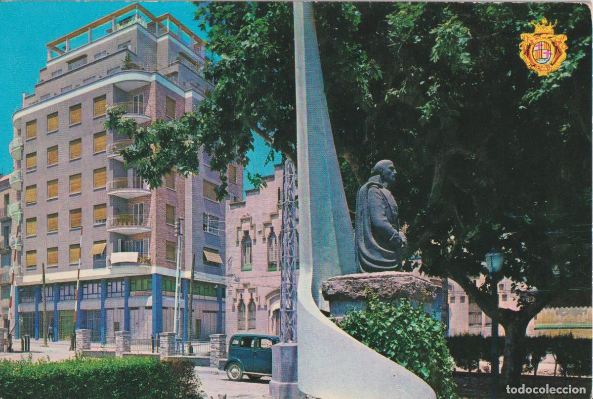 Postales: IGUALADA (BARCELONA) PASEO VERDAGUER, MONUMENTO AL GRAL.VIVES - POSTALES V N&ordm;5 - S/C