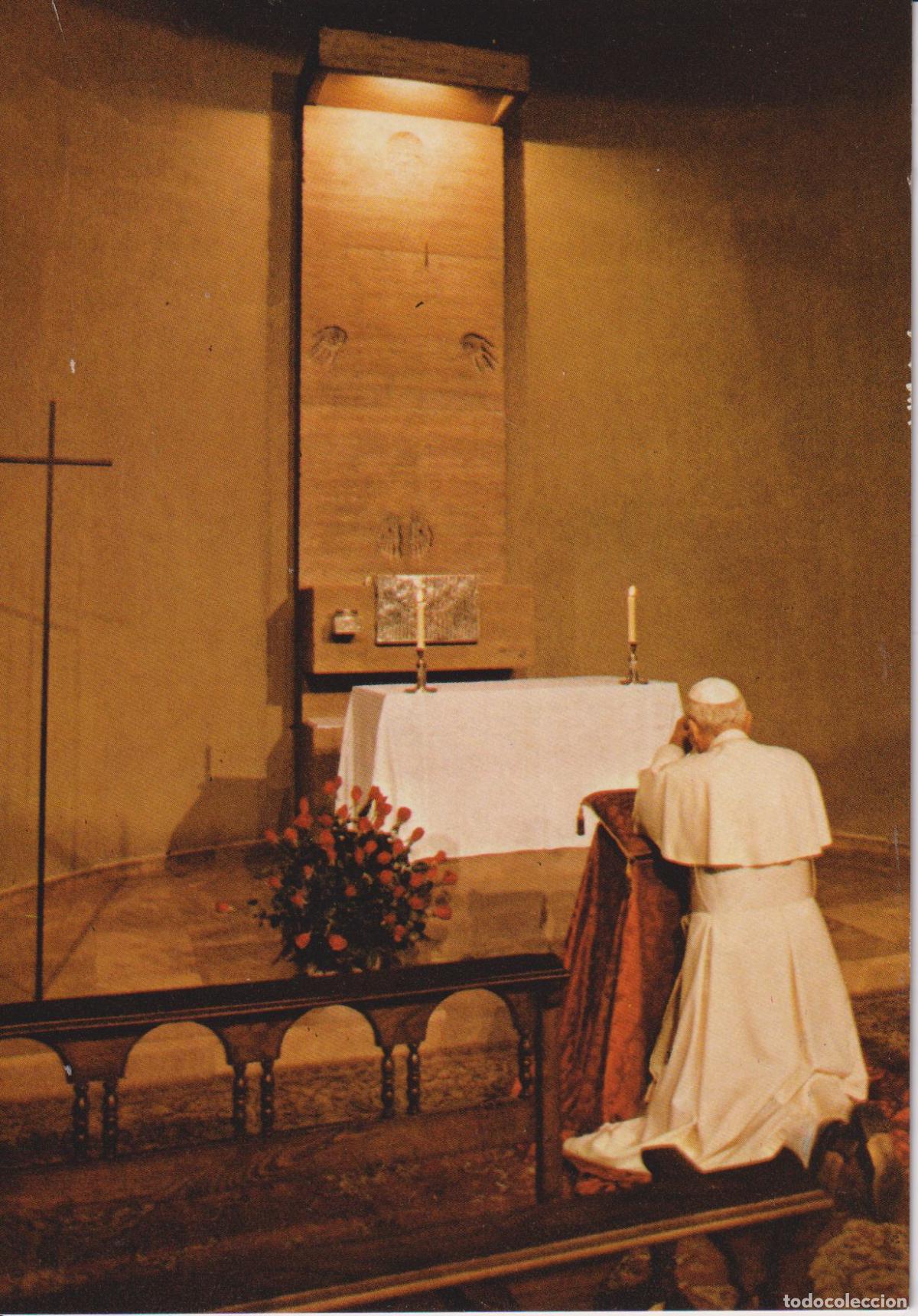Postales: MONTSERRAT, PELEGRINATGE DE JOAN PAU II A MONTSERRAT (17-XI-1982) - ABADIA MONTSERRAT - S/C
