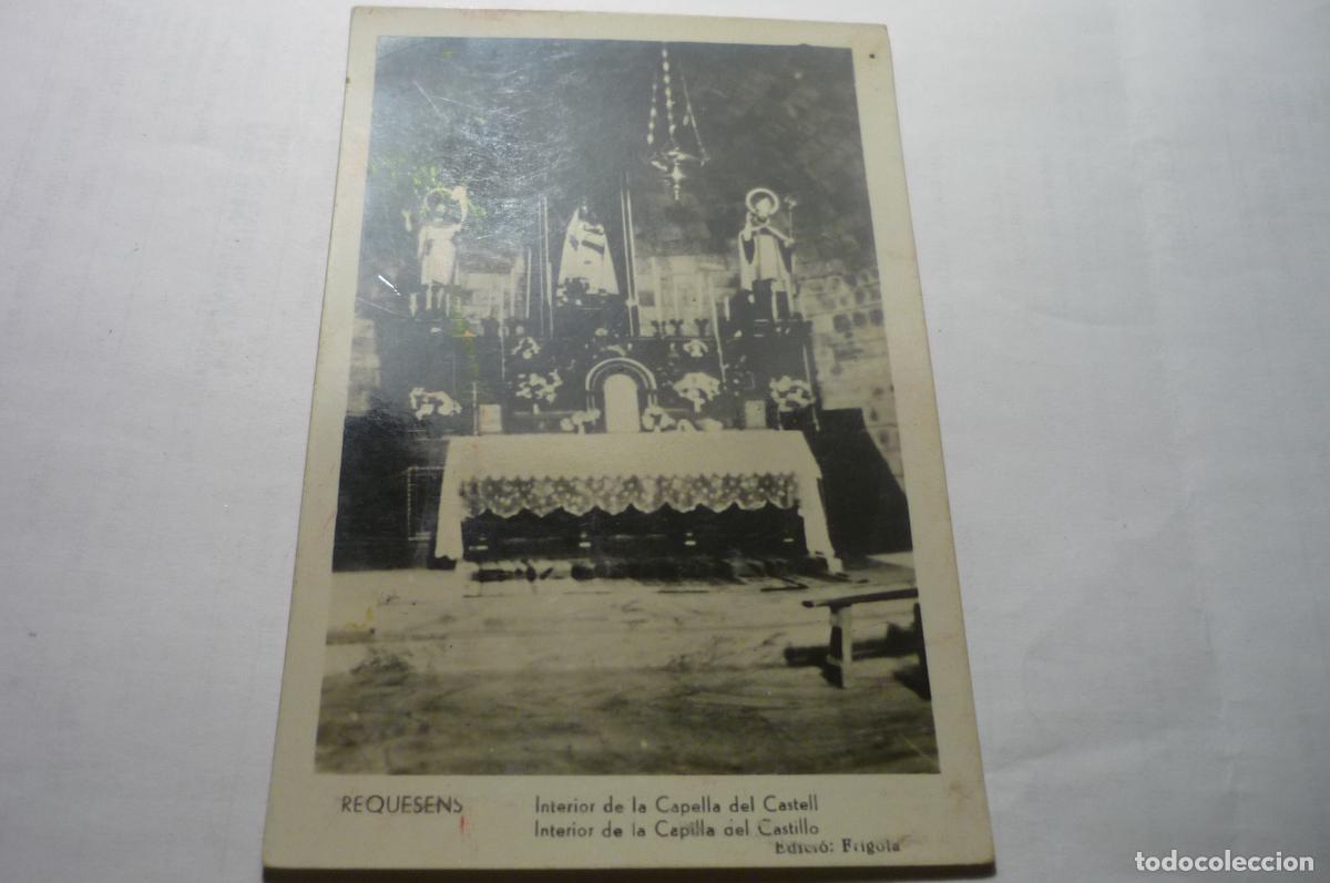 Postales: postal requesens.-interior capilla castillo cm - Foto 1