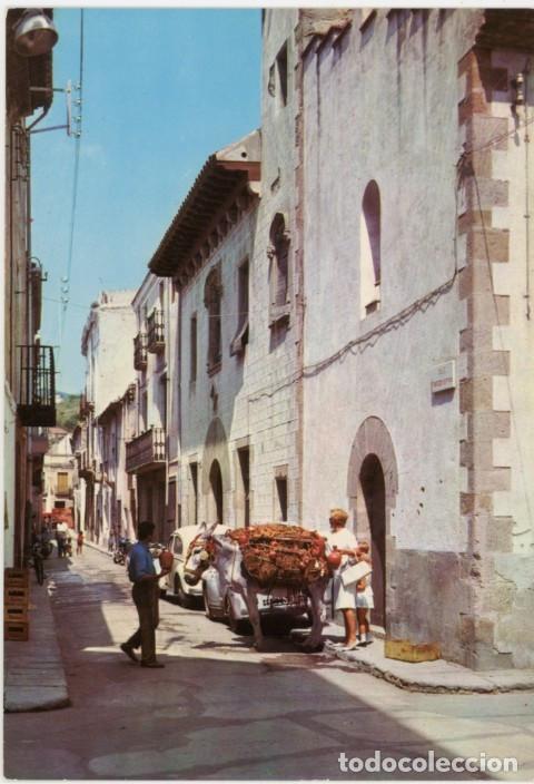 Postales: m12055 Calella De Mar Calle Tipica 1964 Planchart N&ordm;30 sc burro botijero