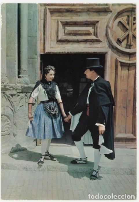 Postales: m12056 Puigcerda Pareja Tipica Ceretana En Traje De Fiesta 1964 Campa&ntilde;a N&ordm;1964 sc