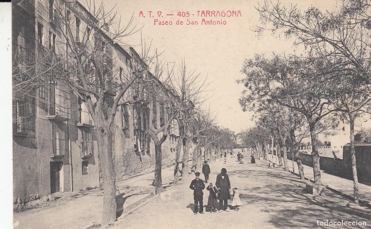 Postais: POSTAL DE TARRAGONA - PASEO DE SAN ANTONIO - ATV 405 -EXCELENTE-