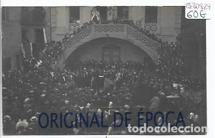 Postales: (PS-80829)POSTAL FOTOGRAFICA DE RIBAS-PLASSA DE LA VILA.FESTA MAJO