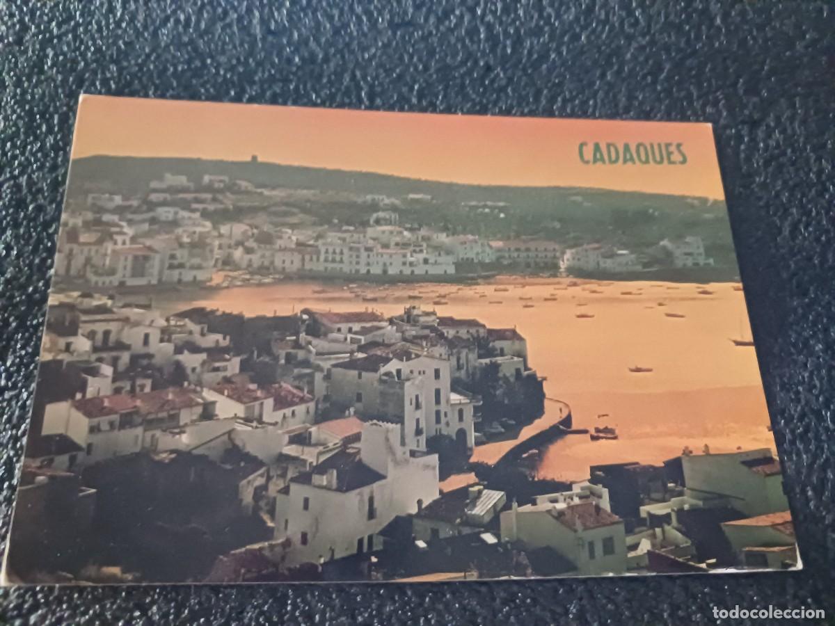 Postales: 42 cadaques amanecer, ed. catalan, escrita