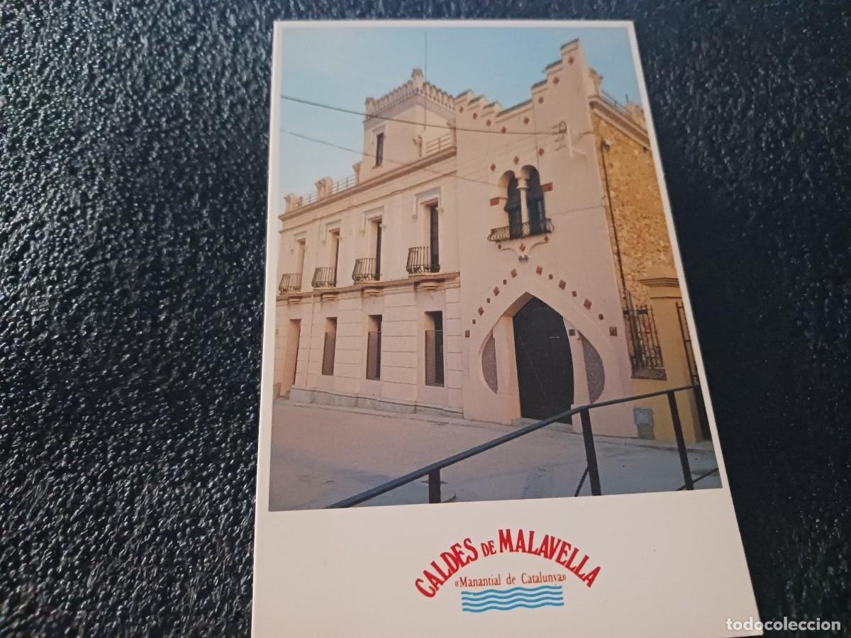 Postales: caldes de malavella, casa rosa, foto oliveras