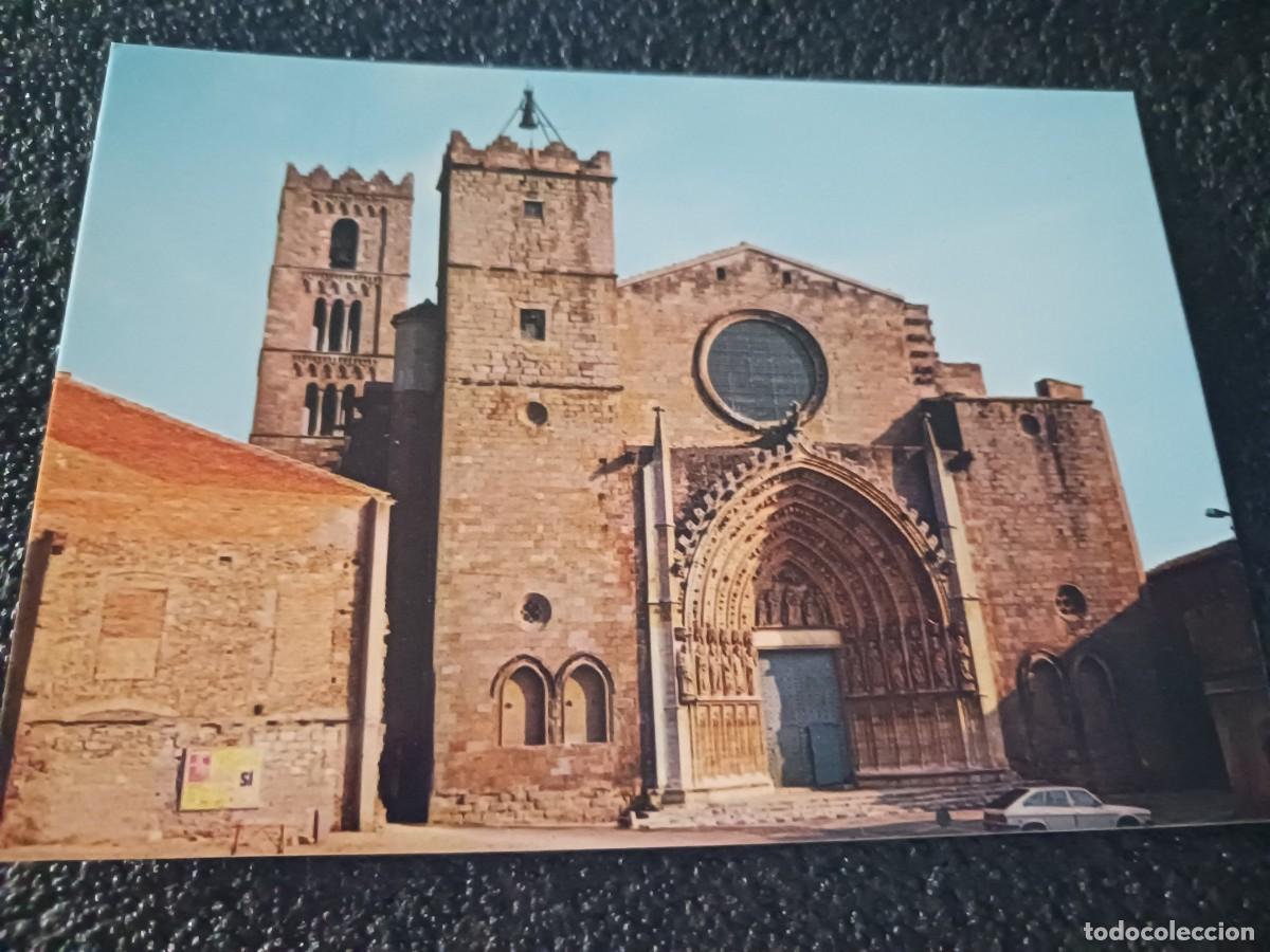 Postales: 1272 castello d`ampuries, fa&ccedil;ana, campanar romanic, ed. albo