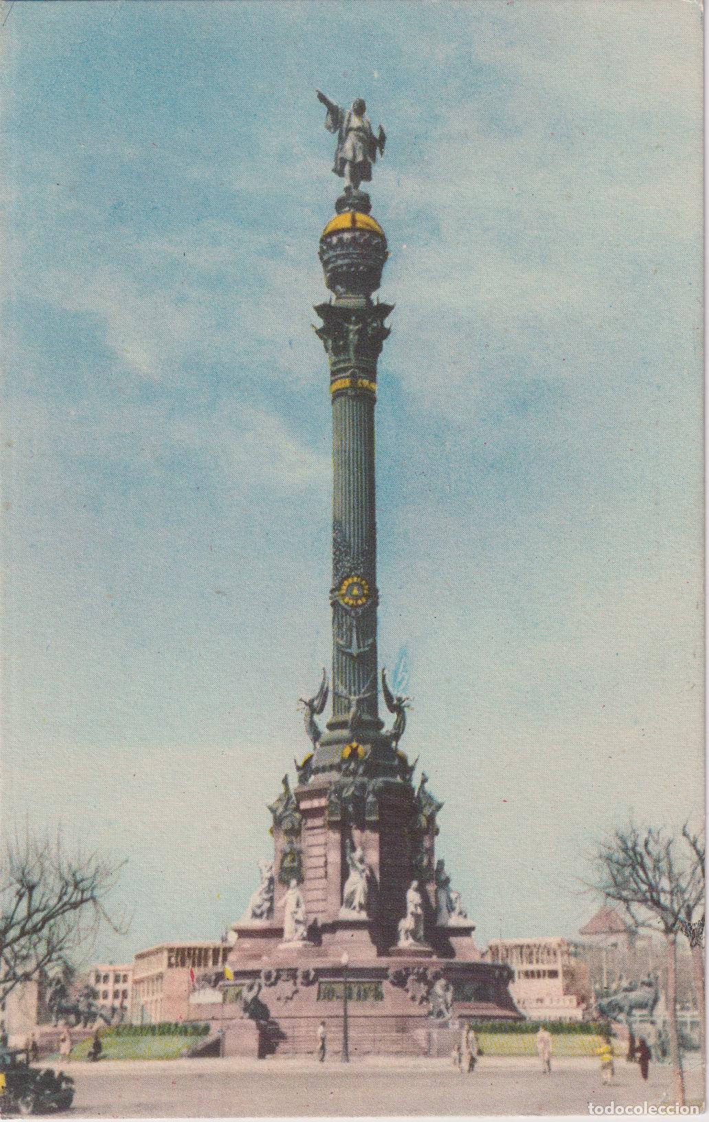 Postales: BARCELONA, MONUMENTO A COL&Oacute;N - POSTALES CLAVI - S/C