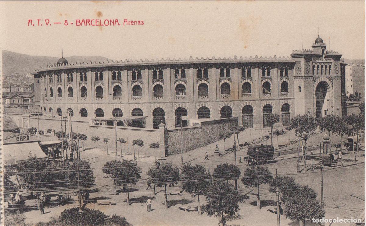 Postales: BARCELONA, ARENAS - ANGEL TOLR&Agrave; VIAZO N&ordm;8 - S/C